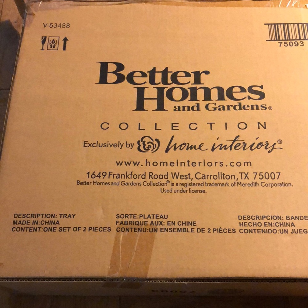 Home Interior’s Tray